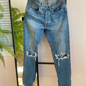 Levis 501 vintage boyfriend jeans